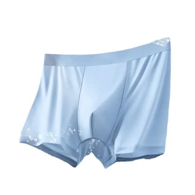 Men’s Ultra-Soft Lycra Material | Ice-Silk Men's Short | Underwear | Men's Brief Boxer Multi Color(Pack of 1)