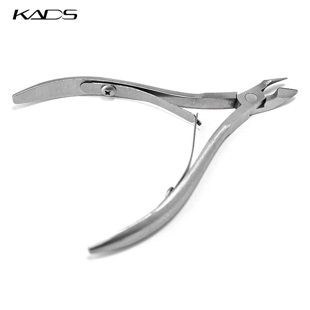 KADS 1pc Nail Art Forbice In Acciaio Inox Nail Cuticle Nipper Nail Cutter Nail Trimmer Art Tool per Pedicure Manicure Pinza Cutter