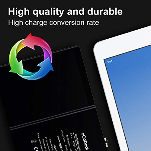 Ogodeal Battery Replacement For Apple Ipad Air 2 A1566, A1567 Repair Kit With Adhesive And Complete Set Repair Tools #TOP6