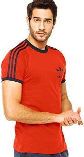 adidas Essentials Men's Sport T-Shirt - Red - Small