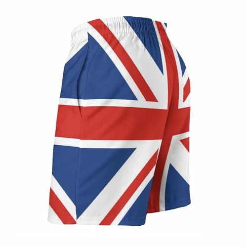Union Jack UK Flag Men's Swim Trunks Quick Dry Bathing Suit Swimming Shorts Beach Swimwear4