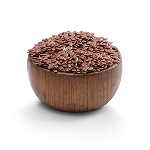 Image of Conscious Food Flax Seeds | 400g | Rich in Omega-3 fatty acids & High Fiber | Value Pack | Alsi Seed