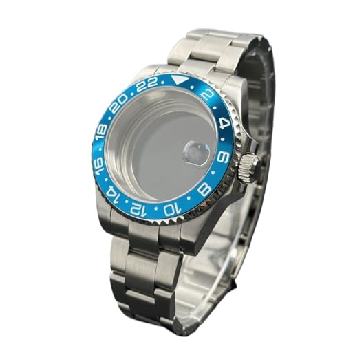 1 40mm NH35 Tu/GMT rvP[X XeXX`[ Tt@CAKX 120NbNx[ NH34/NH35/NH36 [ugpANZT[(1002F,Glass back cover)