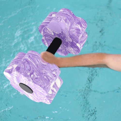 Mancuernas flotantes para piscina con forma de flor miniatura 2