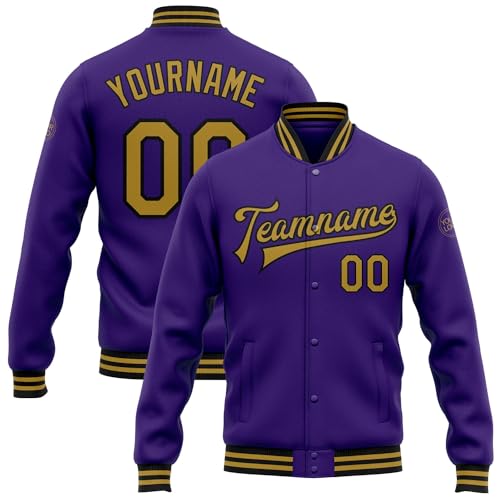 Custom Letterman Jacket, Custom Varsity Jacket, Purple Varsity Jacket, Custom Purple Kelly Green Bomber