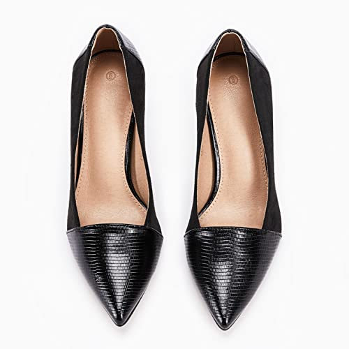 Image of PiePieBuy Womens High Heels Pumps Pointed Toe Slip On Stiletto Classic Dress Party Office Shoes