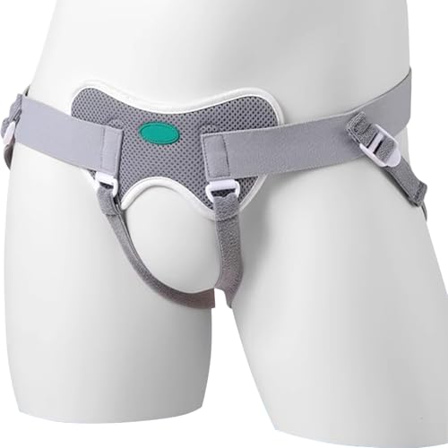 Faja para hernia inguinal unisex ajustable con almohadillas miniatura 1