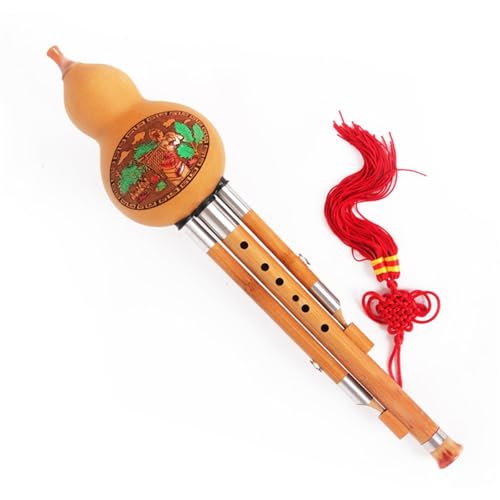 Práctica de instrumentos musicales para principiantes adultos Hulusi(Type 4)