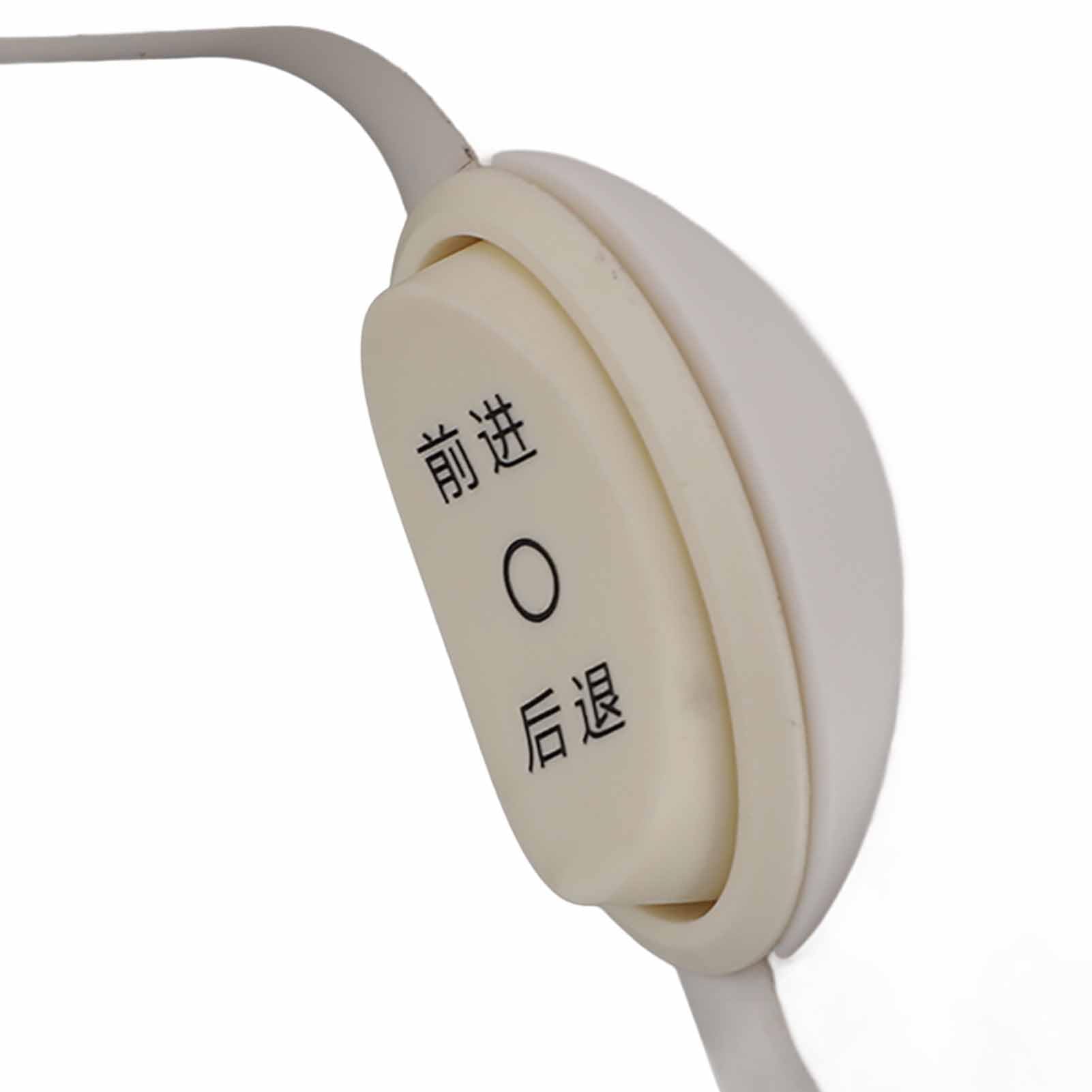 Generic Máquina Eléctrica para Hacer Pasta, Portátil, Recargable, para Fideos Caseros, Perfecta para Familias con Molde de Acero Inoxidable (WHITE)