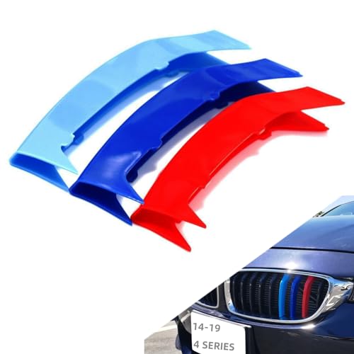 Image of Grille color stripes compatible with bmw accessories 4 Series 2014-2019 F32 F33 F36 9-Beam