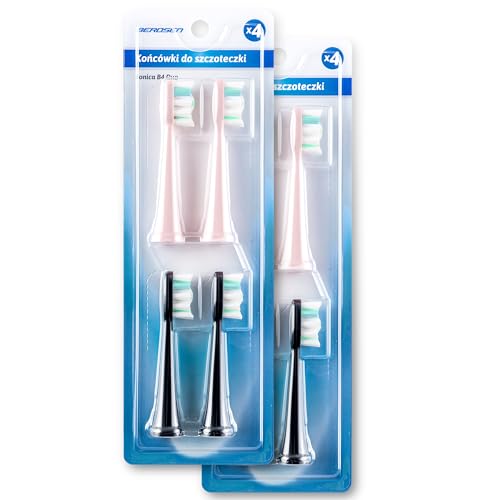 Têtes de brosse à dents sonique Berdsen B4 contre les taches et la plaque dentaire tenace