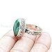 925 sterling silver ring natural malachite ring boho ring gypsy ring handmade jewelry vintage style ring green malachite jewelry women ring marquise gemstone ring engagement ring all size available
