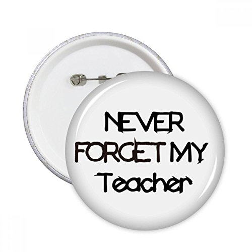 Badge bouton citation pour étudiant et enseignant décoration vêtements 5pcs XL