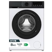 Washing Machine - 8KG Drum, 1400RPM, White