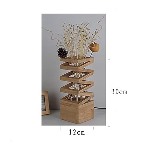 Lampe de bureau cadeau idéal déco table avec fleurs insérées unique