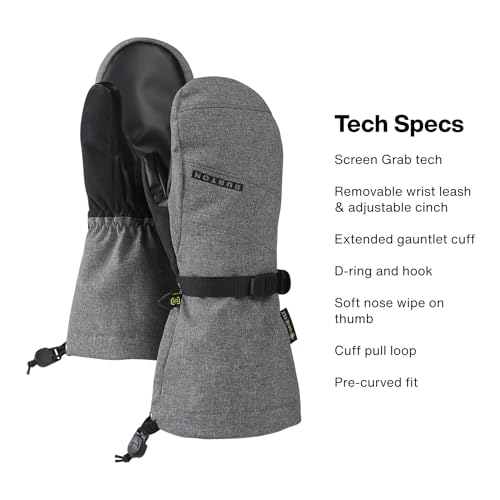 Image of Burton Kids' Gore-TEX Insulated Mittens - Waterproof Winter Snowboard Mittens for Boys & Girls