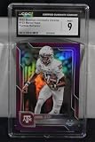 MARCEL REED 2025 Bowman Chrome University Football #133 FUCHSIA REFRACTOR PARALLEL Rookie Card RC #179 of only 225 Made! CGC Graded Mint 9 Texas A&M Aggies