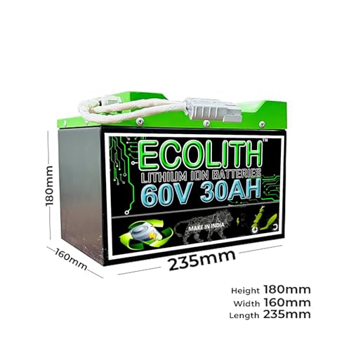 Image of 60v 30ah Rechargeable Lithium ion Battery Included with Heavy Duty-BMS for 60v 30,000mah Battery for 80-90kms Range Electric Vehicles,e-Bikes,tricycles, etc
