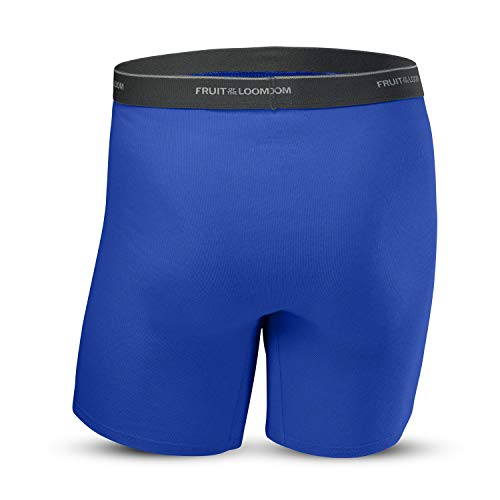 Image of Fruit of the Loom Men's No Ride Up Boxer Brief
