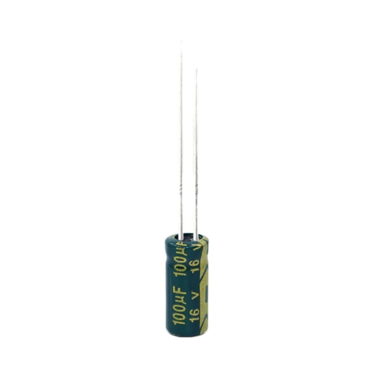 Condensateur 16V 100UF aluminium pour réparation électronique haute fréquence