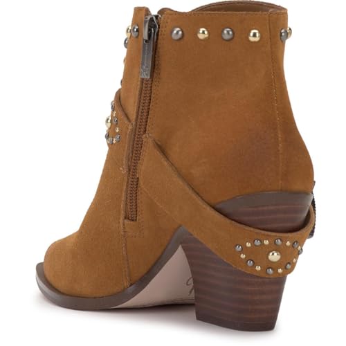 Jessica Simpson Womens Pivvy Suede Studded Cowboy, Western Boots3