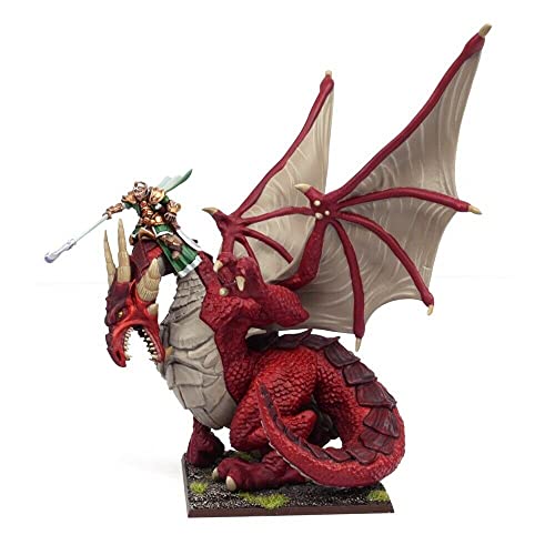 Mantic Games MGKWE103 Elf Dragon Kindred Lord Miniatura Modelo miniatura 1