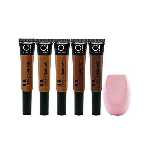 O! Studio H.D. Concealer 6Pcs Contour Kit (For Deep Skins)
