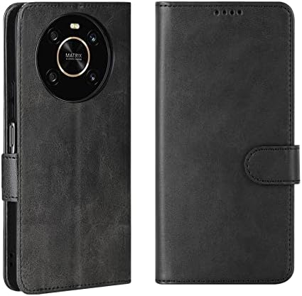 Cresee Case for Honor Magic 4 Lite 4G / 5G (2022) PU Leather Wallet Flip Cover [3 Card Slots 1 Money Pocket] [Magnetic Closure] [Stand Kickstand] Folio Phone Case for Honor Magic4 Lite, Black