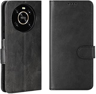 Cresee Case for Honor Magic 4 Lite 4G / 5G (2022) PU Leather Wallet Flip Cover [3 Card Slots 1 Money Pocket] [Magnetic Closure] [Stand Kickstand] Folio Phone Case for Honor Magic4 Lite, Black