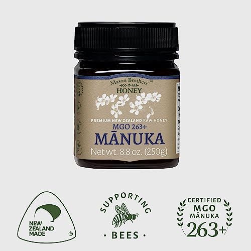 Mason Brothers’ Raw Manuka Honey MGO 263+ 8.8oz miniatura 3