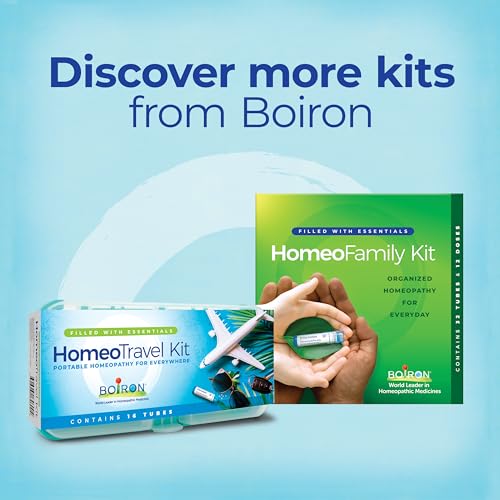 Boiron Homeotravel Travel First Aid Kit with Homeopathic Medicines - Filled Case (16 Tubes) - image 6