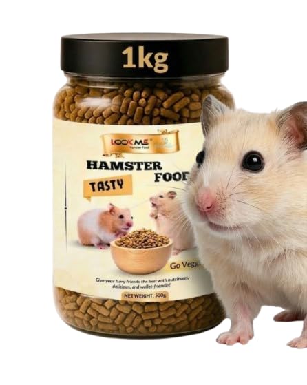 Hamster Food 1kg | Complete & Balanced Small Pet Diet Grains, Seeds & Veggies | Supports Digestion, Energy & Long-Term Health-picture-35