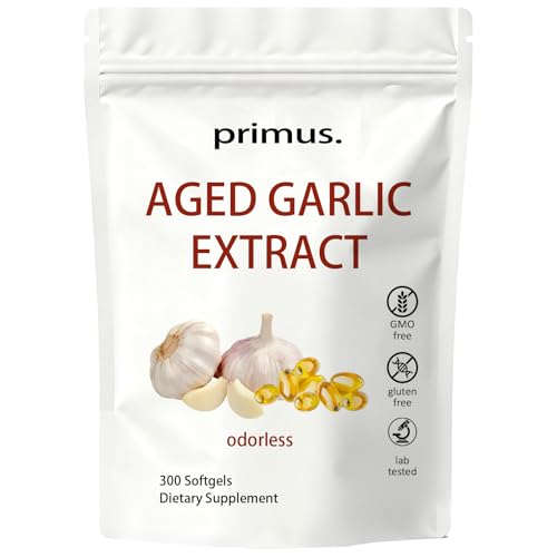 Primus Aged Garlic 24 Month Aged - 300 Softgels