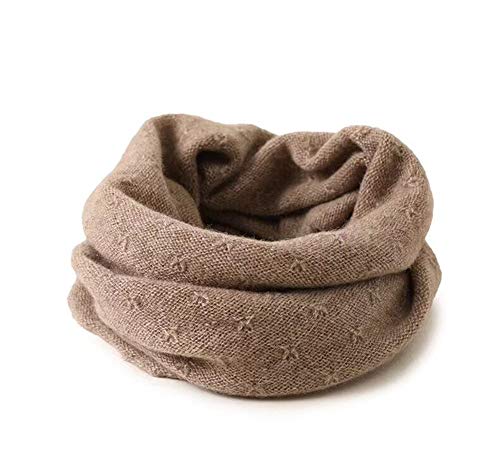 100% Cashmere Women Winter Infinity Scarf Warm Circle Loop Neck Warmer