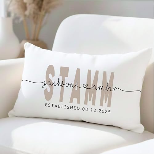 Almohada de poliéster 50.8 cm x 30.5 cm personalizada miniatura 4