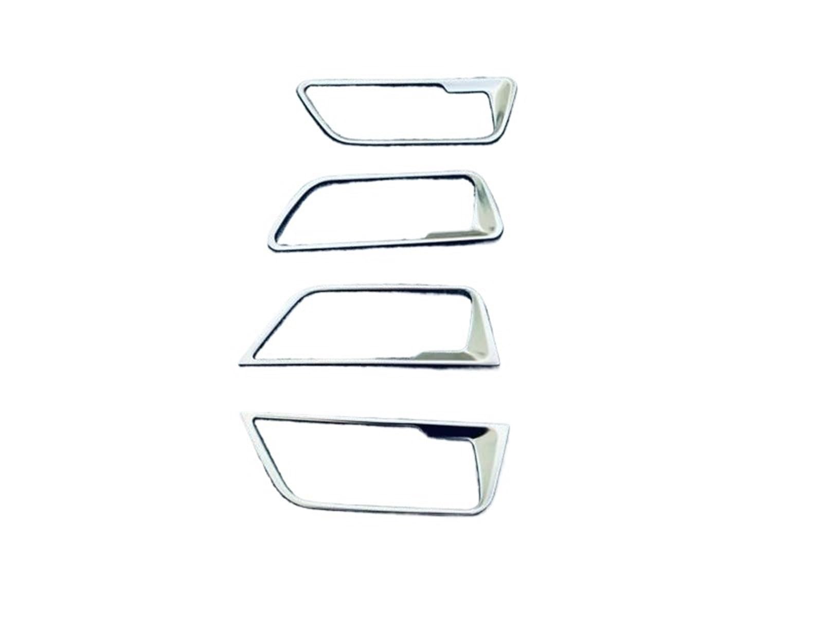WEFOLEN ABS Interior Door Handle Trim for Toyota for Harrier for Venza XU80 2020 2021 Car Inner Door Pull Handle(Matte)