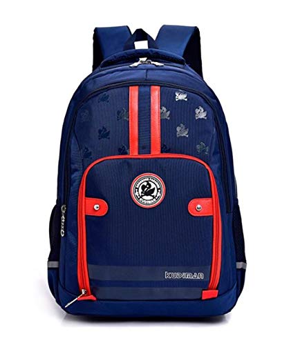 Preisvergleich Produktbild LHY SPORTS SERLES Kinderrucksack,leichte Rucksack Bag Wasserdichter Kindergarten Tasche Kinderrucksack Schulrucksack Jungen und Mädchen Anti-verlorene 5-10 jährige atmungsaktiv,Blau
