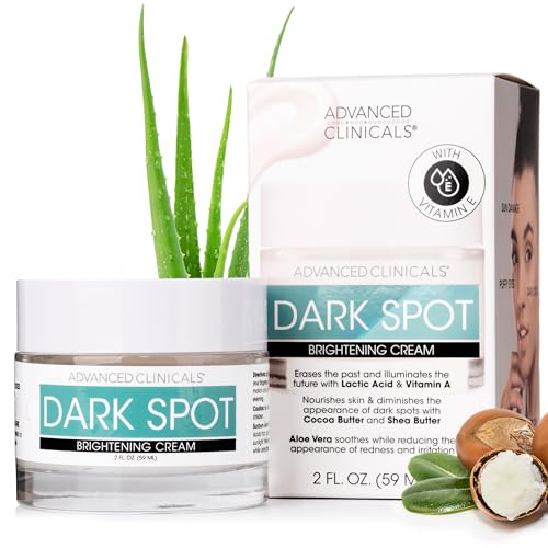 Advanced Clinicals Vitamin C Brightening Cream + Dark Spot Brightening Face Cream Set