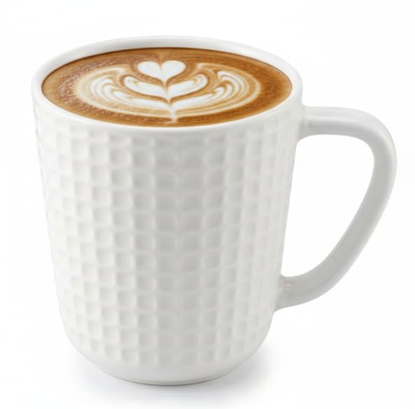 Amazon.com: Seworlan Large Coffee Mug - 20 oz White Coffee Mugs, Ceramic Big  Coffee Mug with Handle, Porcelain Mug for Latte, Tea, Cocoa, Microwave and Dishwasher  Safe, Home & Office, 1PC :