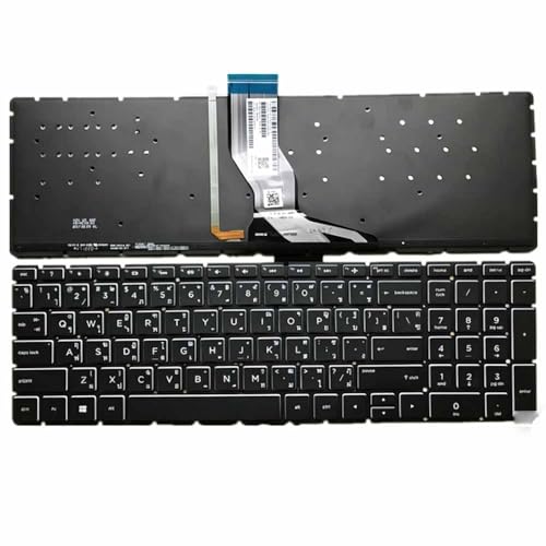 For HP Pavilion TPN-Q190 Q191 Q193 Q201 C129 C130 W127�C�������p�m�[�g�p�\�R�� �L�[�{�[�h������o�b�N���C�g