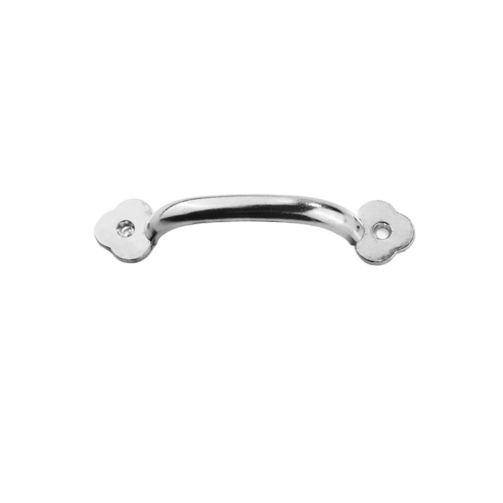 Yilwpv 102Mm-Silver 2Pcs Vintage Knobs Drawer Pulls Antique Zinc Alloy Cabinet Handles Bronze Door Furniture Handle Sets(102Mm-Silver)