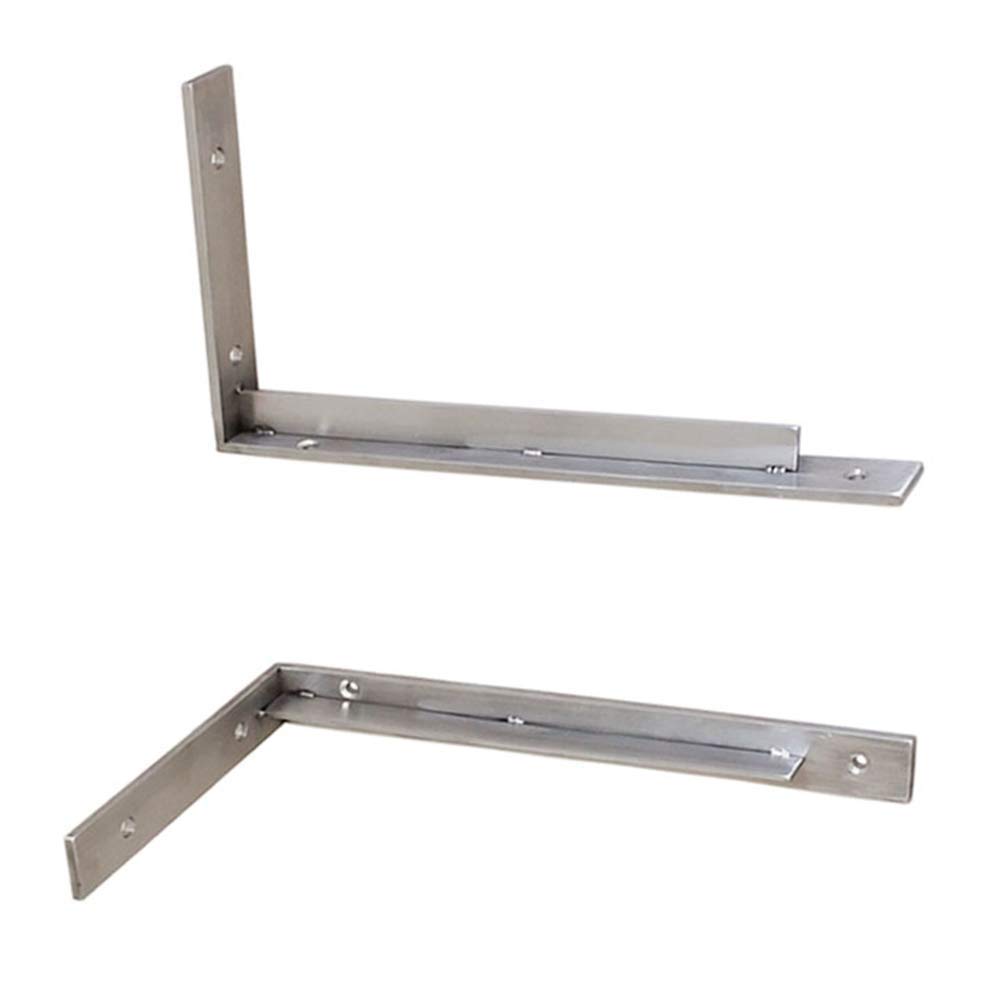 Supports d'étagère en métal d'angle droit charge maximale 60 kg