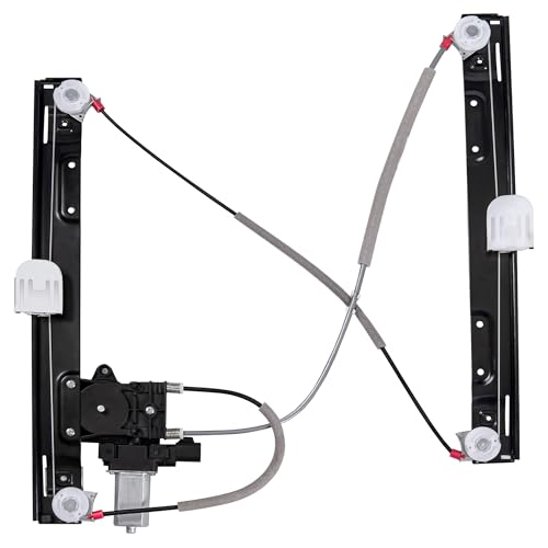 Image of Power Window Regulator with Motor Compatible with Jaguar XF 2009-2014 /XFR 2010-2015 /XFR-S 2013-2015,Front Driver Side,Replace # 8X23F23201AD,C2Z31201