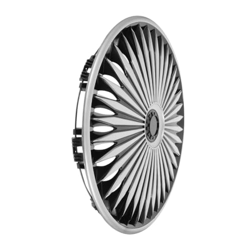 Gatuida Jante De Voiture 14 Pouces Enjoliveurs Décoratifs en PP pour Extérieur De Voiture Roue Facile À Installer