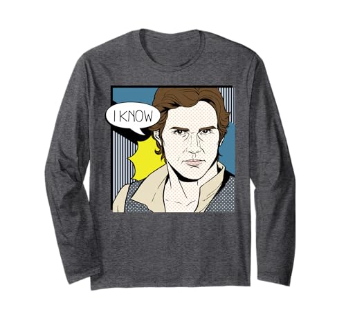 T-shirt Star Wars Han Solo manches longues pour afficher sa complicité sans cliché