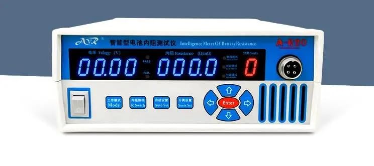 Tester Akumulatorów, R20/R100 inteligentny Tester rezystancji wewnętrznej baterii litowej pojemności(R100 0-99V)