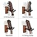 SNIGJAT Guitar Wall Mount 2 Pack, Wood Guitar Hanger Wall Hook with Screws, Guitar Stand Wall Mount Holder for Acoustic Guitar, Banjo, Bass,Guitar Accessories Gifts for Guitar Players