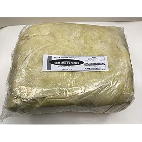Pure African White Ivory Shea Butter 10Lbs Premium 100% Natural Virgin RAW Organic Grade A Unrefined Ghana Skin Beauty Care Face Body Hair Scalp Non GMO Karite by GREENandORGANIC Cover