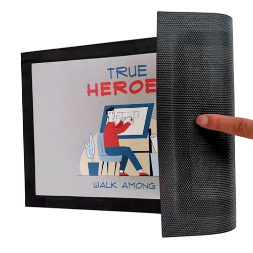 Paillasson Gris True Heroes - Fini les Sols Sales de l'Architecte - 5