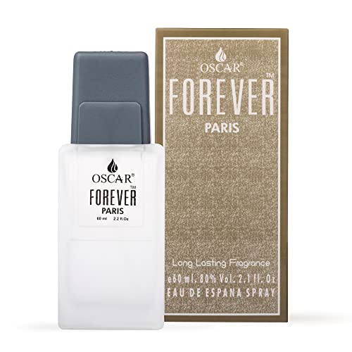 Oscar Forever Paris | Long Lasting Perfume for Men & Women | Exhilarating Floral Fragrance | Everyday Unisex Perfume | 60ml | Original Forever Paris Perfume